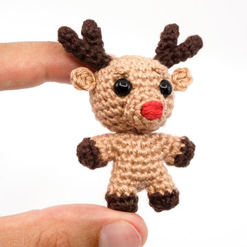 Mini Noso Reindeer Crochet Pattern