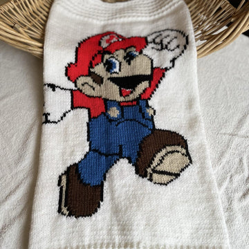 Retro Mario Baby Blanket