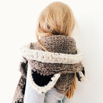 Bennett the Bear Hooded Scarf