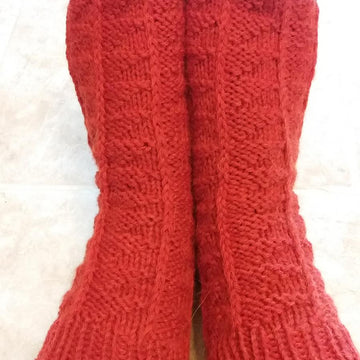 Pumpkin Scrappy Socks