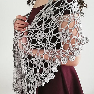 Nerida Christmas Shawl