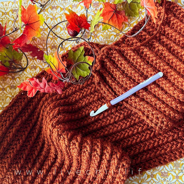 Chunky ribbed blanket