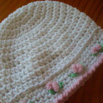 Rosebud Baby Bootie Set