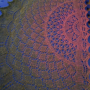 A Slice of Summer shawl