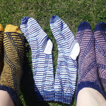 Corkscrew Feet Socks