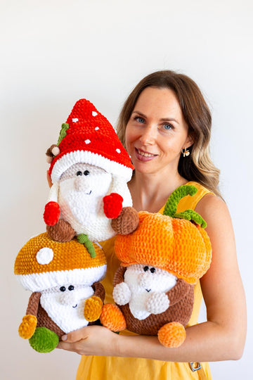 Autumn Gnomes set of 3
