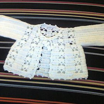 Gorgeous Snow White Baby Jacket