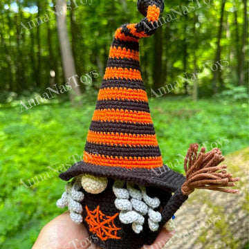 Halloween Witch with Broom