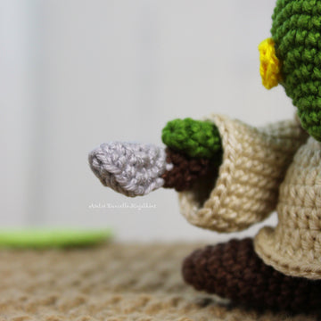 Tonberry Crochet Pattern – Chibi Hooded Creature Amigurumi (PDF)