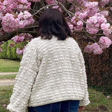 Honeycomb cardigan