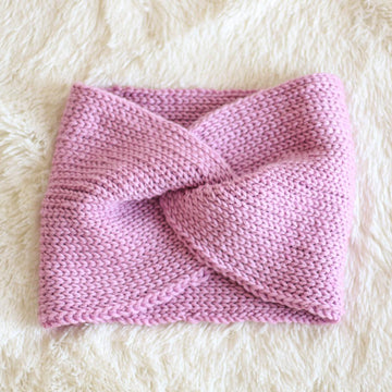Crochet Twisted Cowl