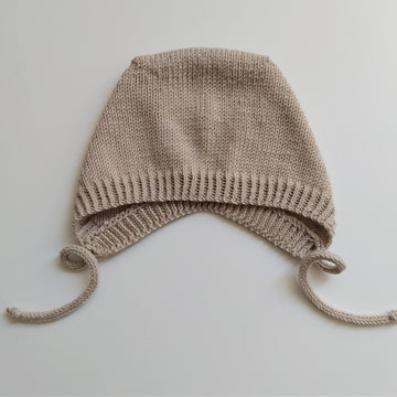 Ivory Baby Bonnet and Booties | 0-24 months