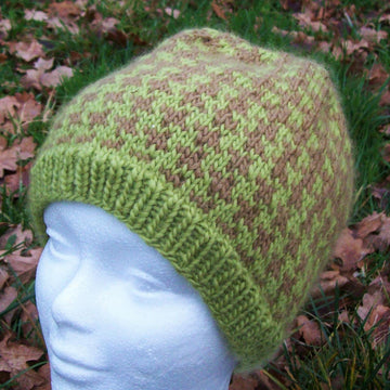 Houndstooth hat