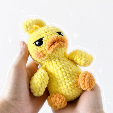 Moody Duckling Amigurumi, Crochet Pattern