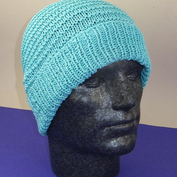 Simple Stripey Spring Beanie Hat