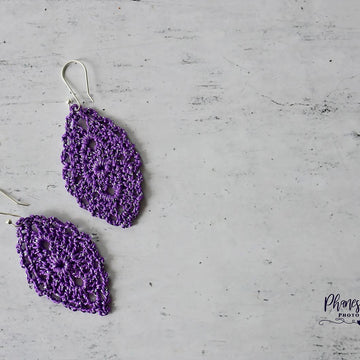Sparkle Earrings or Hairclips