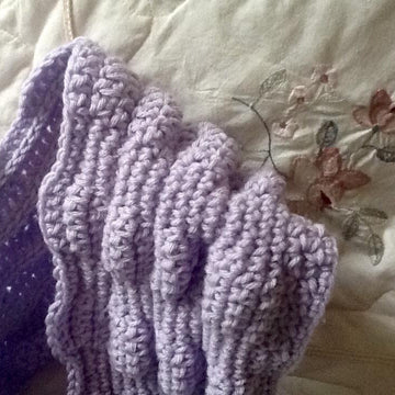 INDY CROCHETED INFINITY SCARF