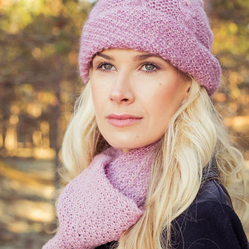 Cable knit Winter hat "Katarina"