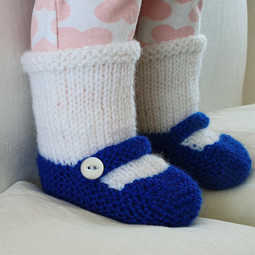 Vanessa - Baby shoe with attached sock