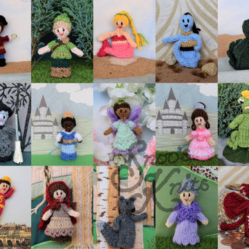 Super-Speedy Finger Puppets Knitting Pattern Snoo's Knits