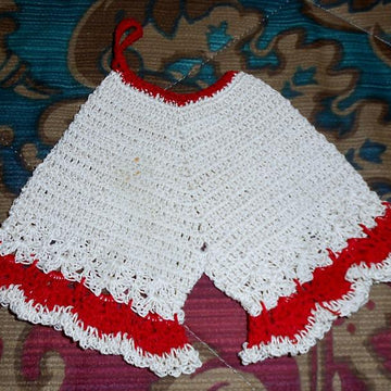 Vintage Style Dress and Bloomers Potholders
