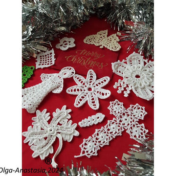 Christmas crochet decor 16