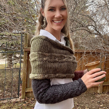 Wrapped In Cozy Shrug with Sleeves