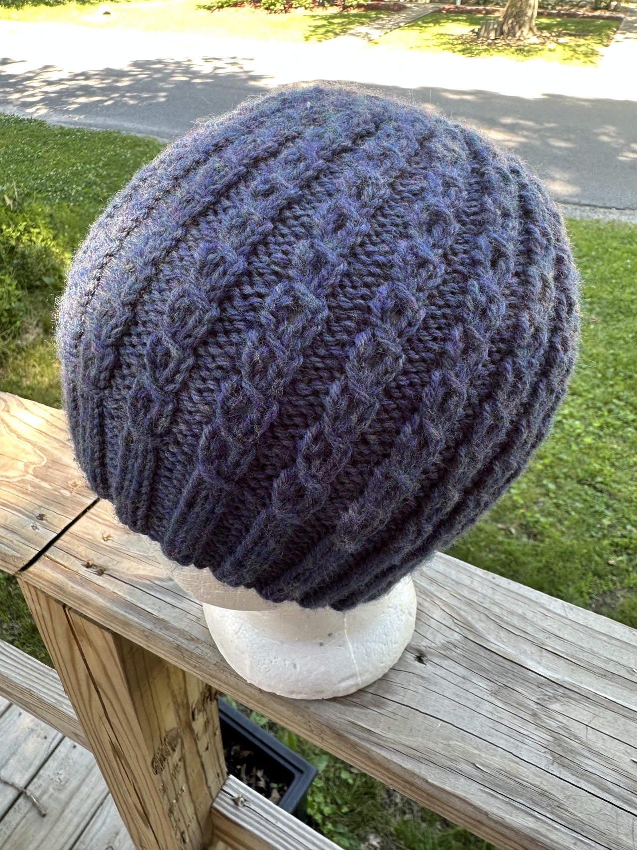 Mock Cable Hat
