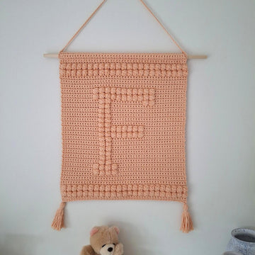 Letter F Wallhanging