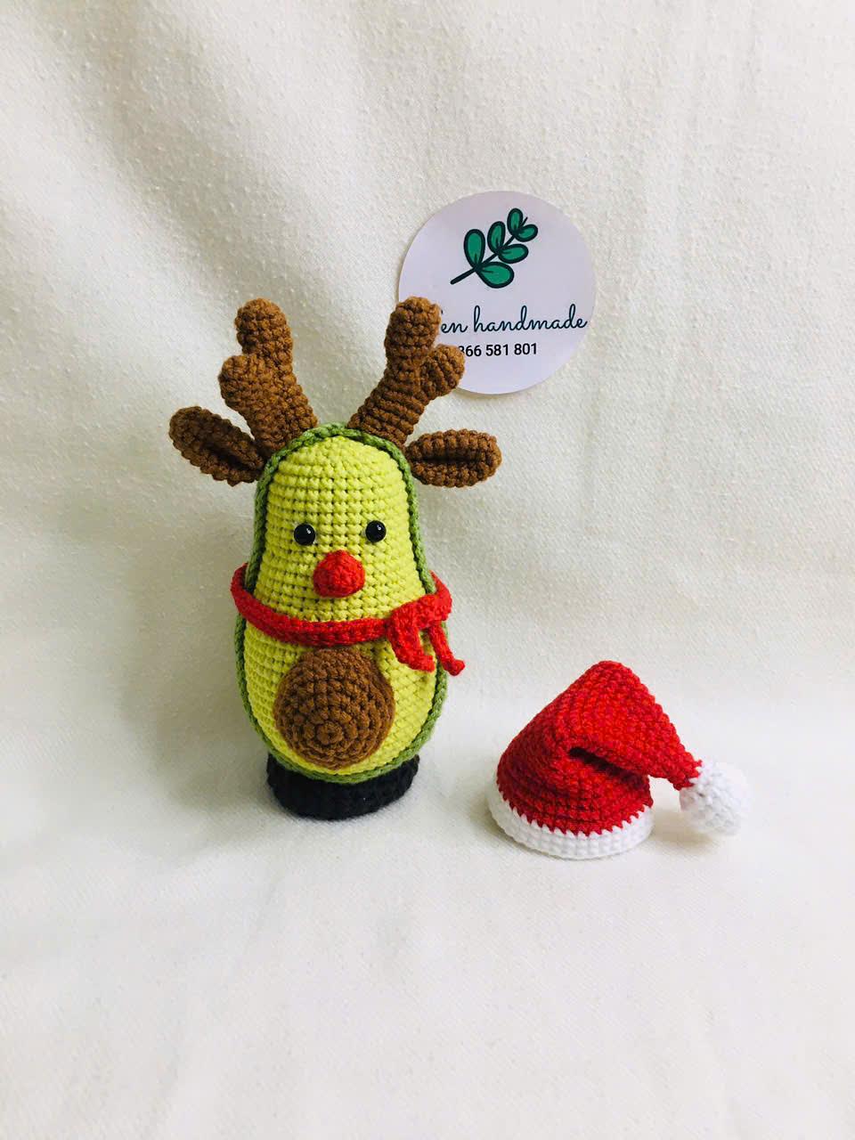 Reindeer Cado- Crochet pattern - PDF file -English