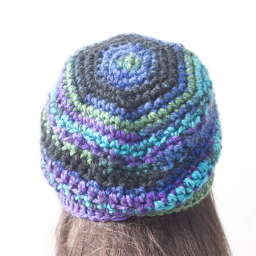 Textured Slouchy Hat and Circle Scarf
