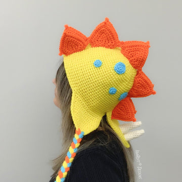 Spiky the Stegosaurus Dinosaur Hat