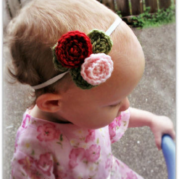 Spiral Rose Headband