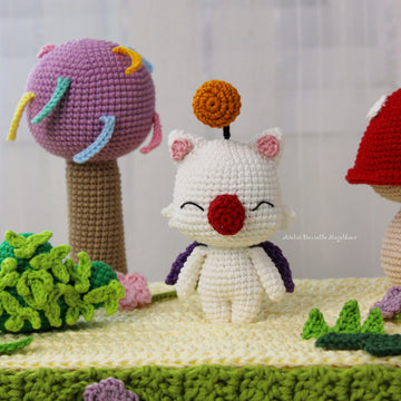 Chibi Fantasy Creature Amigurumi Pattern Bundle – Digital PDF (4 Fan-Inspired Designs)