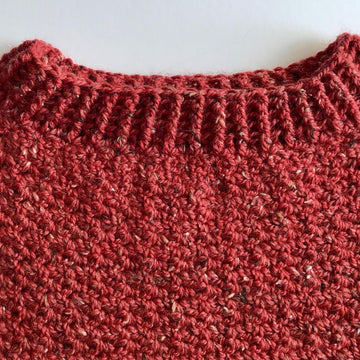 My First Crocheted Sweater