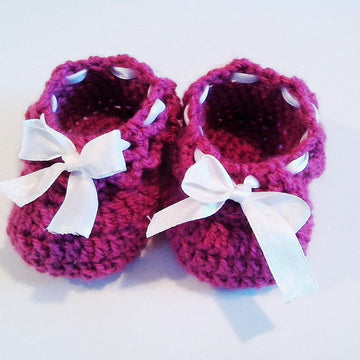 Simple baby ribbon shoes