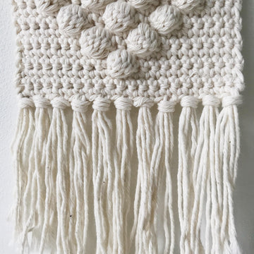 Diamond Bobble wall-hanging