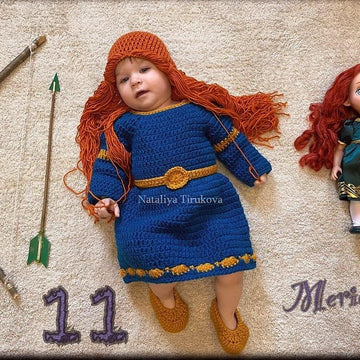 Princess Merida Brave Outfit