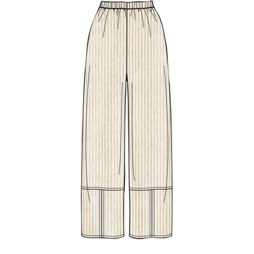 Simplicity S8922 Misses Pull-On Pants - Sewing Pattern