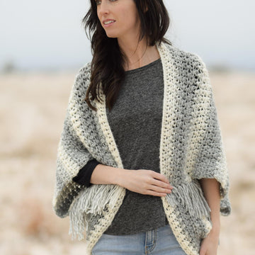 Light Frost Blanket Sweater