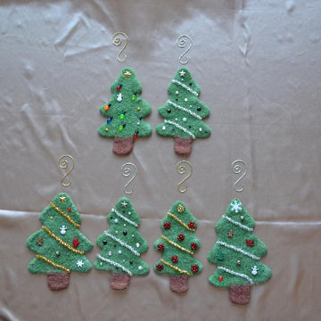 Felted Holiday Ornaments