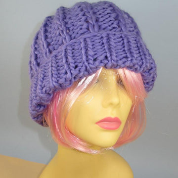 Super Chunky Fishermans Rib Beanie Hat