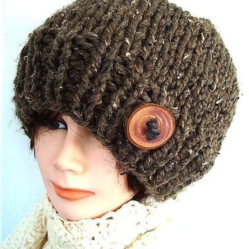 509 Knitted Slouchy winter hat