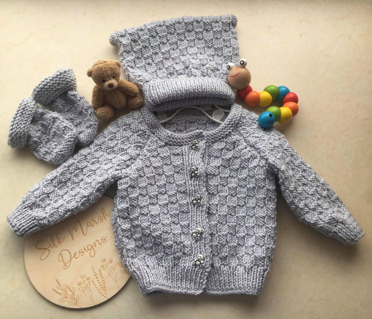 Arlo Baby Set Knitting Pattern