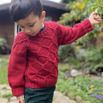 Little Mister Cable Pullover