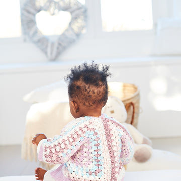 Hexagon Cardigans in Stylecraft Bambino DK & Bambino Prints DK - 10067 - PDF