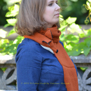 Red Foxy Scarf