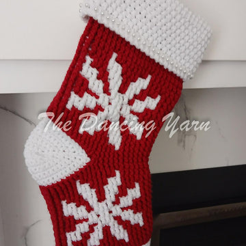 Snowflakes of Christmas Stocking