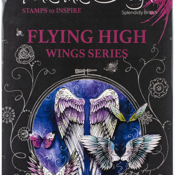Creative Expressions Pink Ink Designs A5 Clear Stamp Set - Flying High
