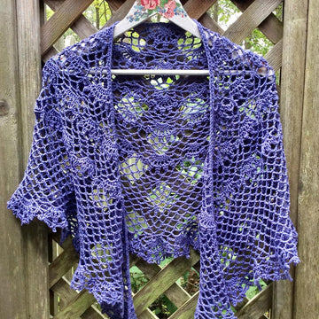 Violet's Garden Shawl